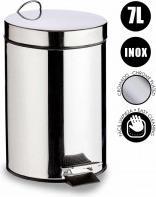 Immagine prodotto Berilo Pattumiera a pedale in acciaio inox da 7 lt (7 l)