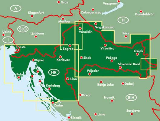 Image du produit Croatie Nord 200000