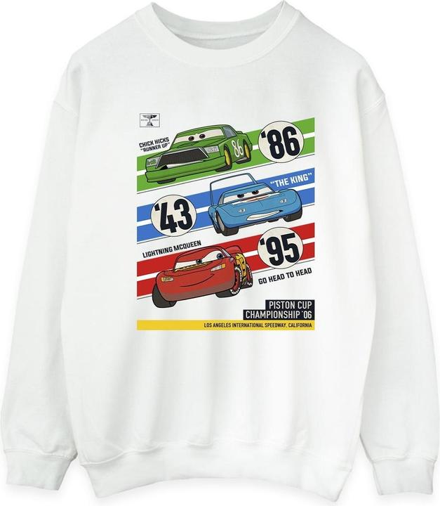 Actual product image Disney Mens Cars Piston Cup Champions Sweatshirt (M)
