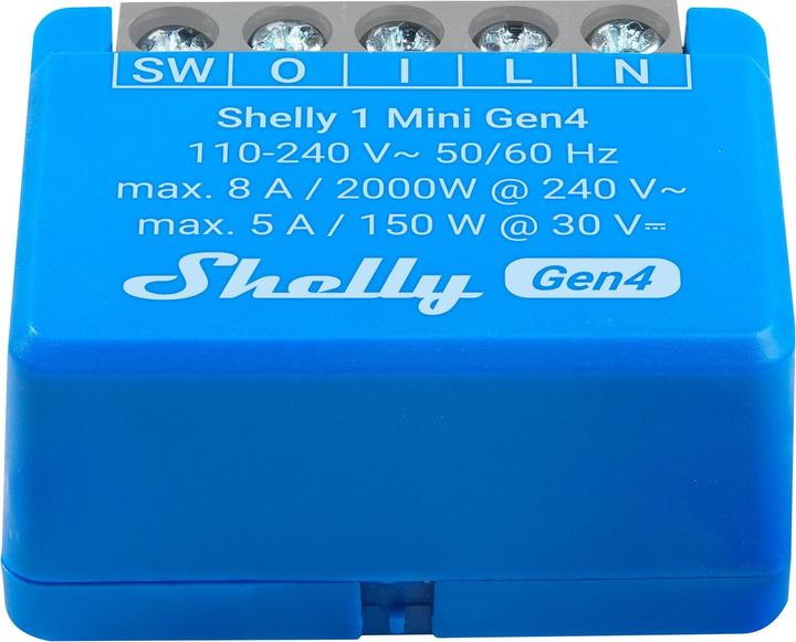 Produktbild Shelly 1 Mini Gen4 (Schaltaktor)