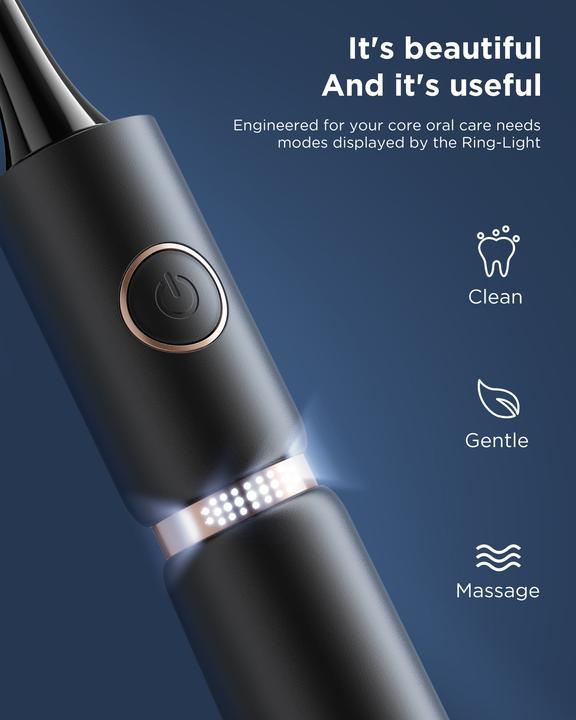 Produktbild Fairywill Sonic toothbrush with head set and case FW-P11 (Schallzahnbürste)