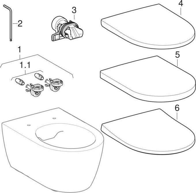Image du produit Geberit Kit iCon