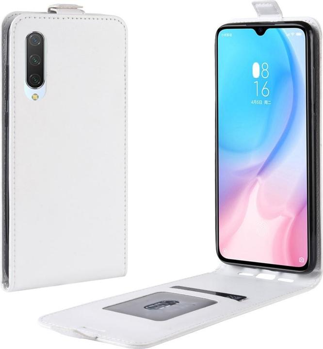 Image du produit Cover-Discount Xiaomi Mi 9 Lite - Classic Flip Case vertical blanc (Mi 9 Lite)