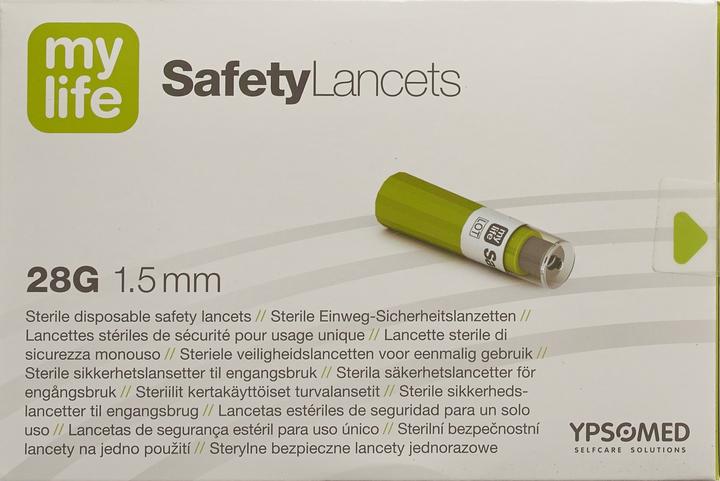Image du produit Mylife Lancettes de sécurité Lancettes de sécurité 28G (Lancette)