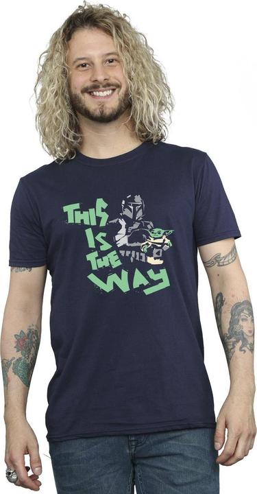 Image du produit Star Wars - T-shirt THE MANDALORIAN THIS IS THE WAY DUO - Homme (XL)