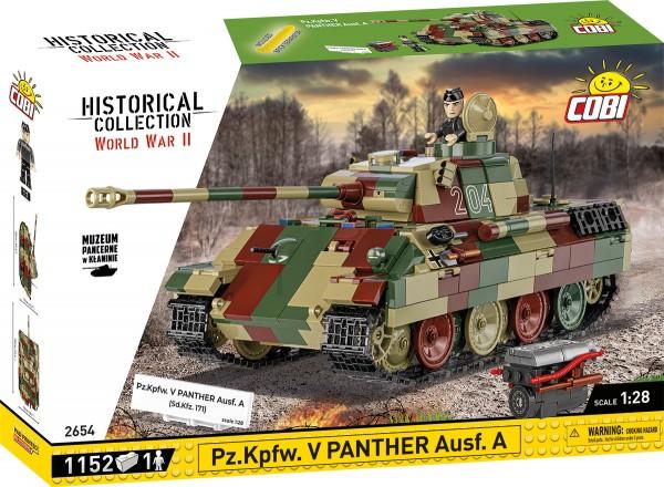 Image du produit Cobi COBI-2654 - 1150 PCS HC WWII 2654 PANZER V PANTHER AUSF.A