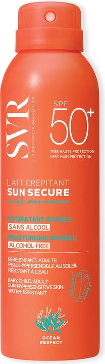 Actual product image Lait Crepitant Sun Protection Factor 50 + (Suntan cream, SPF 50+, 200 ml)