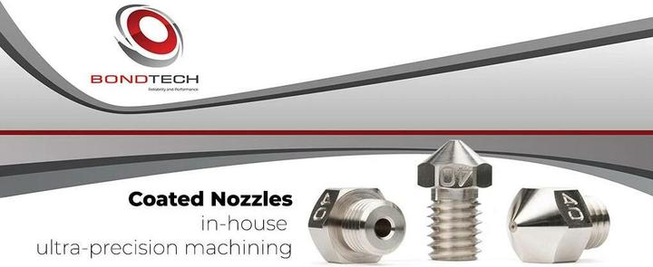 Immagine prodotto Bondtech CHT® MK8 Ugello in ottone rivestito 0,6 mm -1 pz. (Spazzola)
