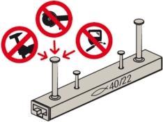 Actual product image Fischer Einlegeschiene FES-H-40/22-P-6070-hdg (1 pcs.)