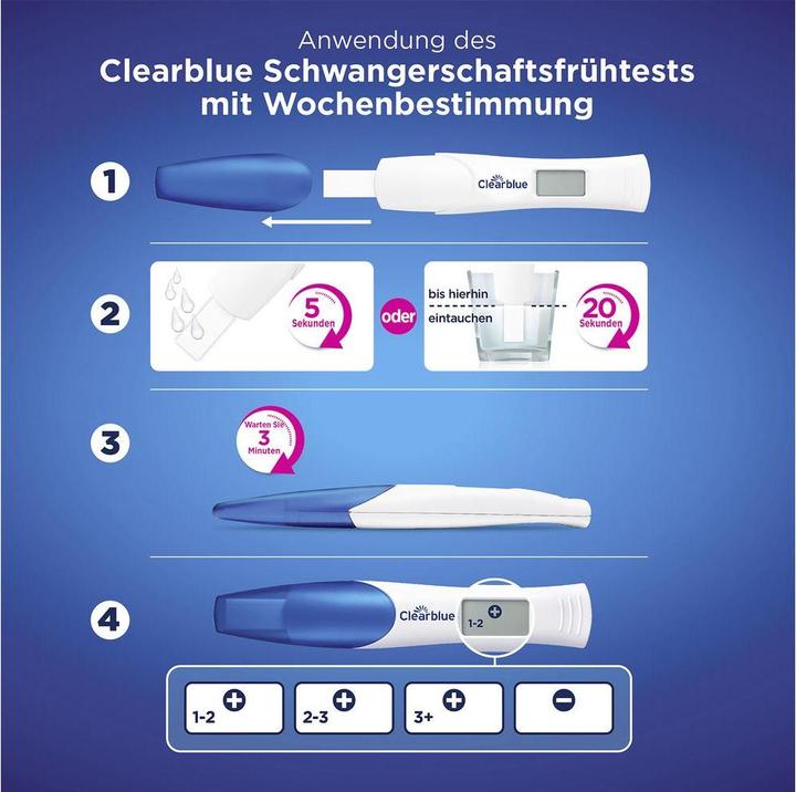Produktbild Clearblue Wochenbestimmung (1 x)