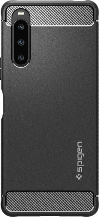 Actual product image Spigen Rugged Armor Sony Xperia 10 V czarny/black ACS06202 (Sony Xperia 10 V)