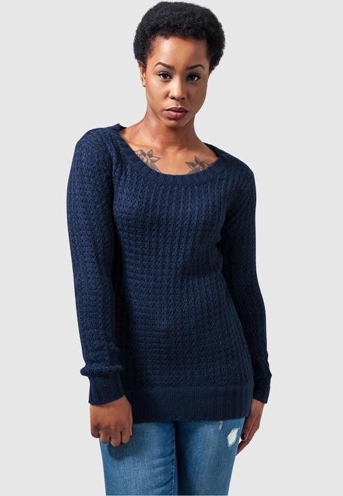 Image du produit Urban Classics Ladies Long Wideneck Sweater (M)