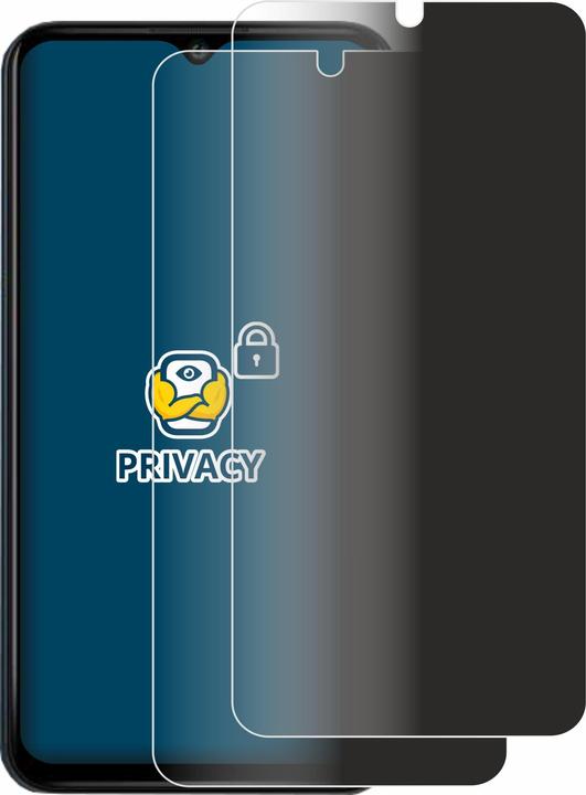 Produktbild BROTECT Sichtschutzfolie Anti-Spy Privacy Folie Blaulicht-Schutz (2 Stück, Wiko Y62 Plus)