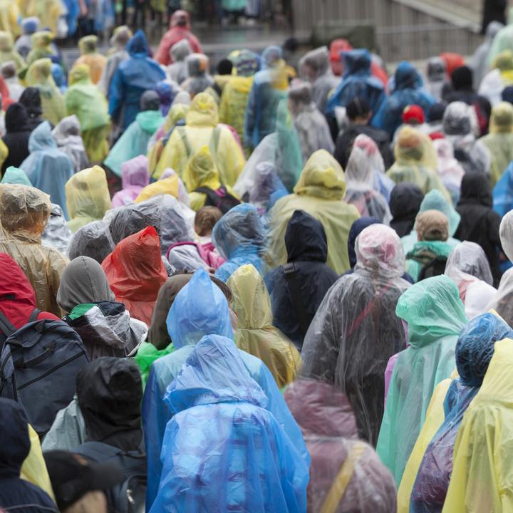 Image du produit Relaxdays Poncho de pluie (Taille unique)