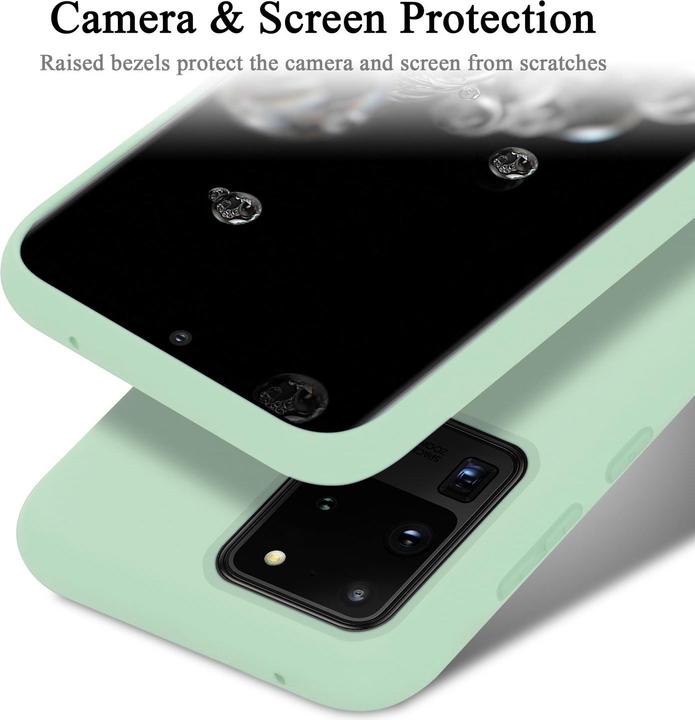 Image du produit Cadorabo TPU Liquid Silicone Case Cover (Samsung Galaxy S20 Ultra)