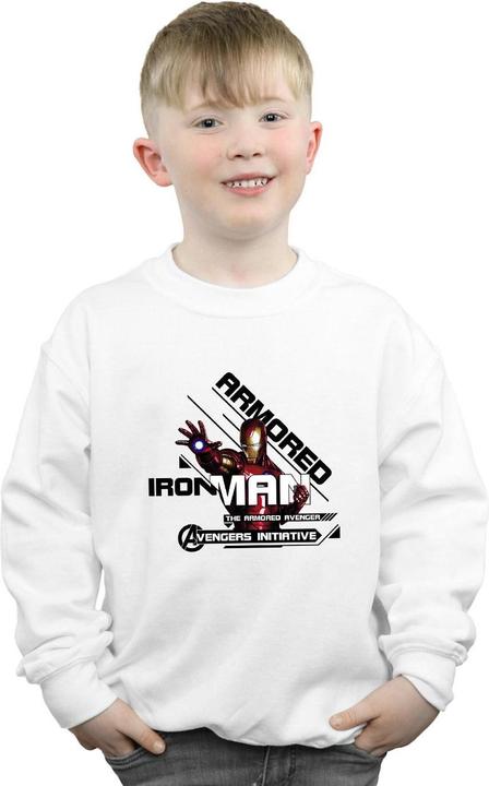 Image du produit - Sweat AVENGERS IRON MAN ARMOURED AVENGER - Garçon (140, 146)