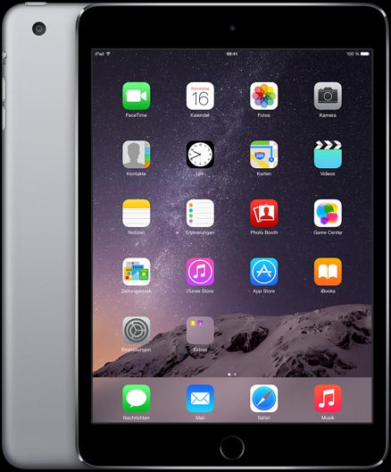 Actual product image Apple iPad mini 3 (4G, 7.90", 128 GB, Space Grey)