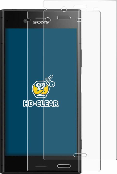 Produktbild BROTECT Schutzfolie Displayschutz Klar (2 Stück, Sony Xperia XZ1)
