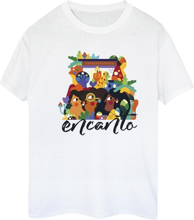 Immagine prodotto Disney Encanto Sisters Maglietta Ampia Donna (3XL)