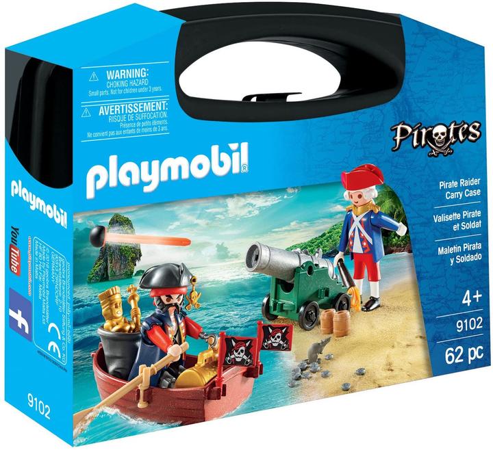 Produktbild Playmobil Piraten-Räuber-Transportkoffer (9102, Playmobil Pirates)