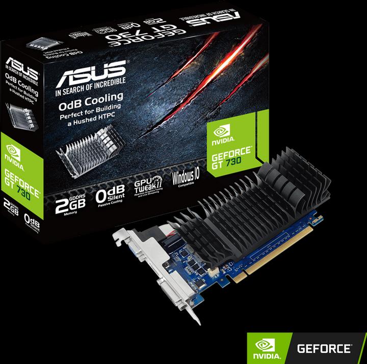 Actual product image ASUS GeForce GT 730 Silent (2 GB)