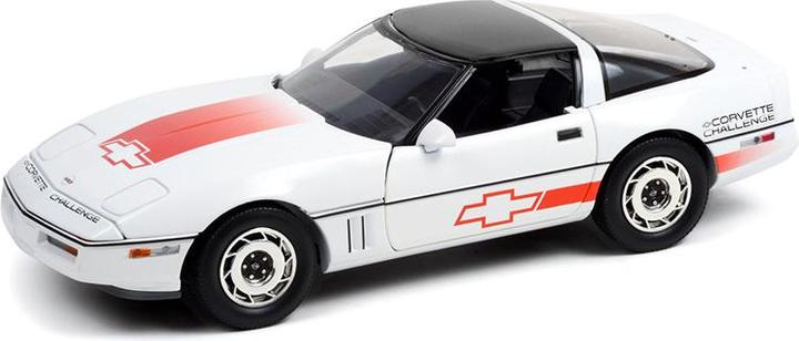 Image du produit 1988 Chevrolet Corvette C4 blanche, orange