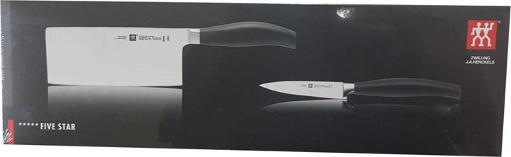Actual product image Zwilling Twin Five Star Knife Set 2 pcs(Chin. Knife&Vegetable)CNY19/20