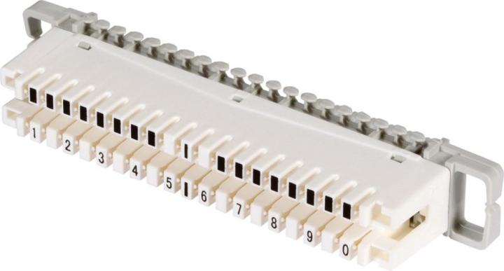Produktbild EFB Elektronik LSA-Trennleiste 2/10zu 10DA mit Farbcode (0.10 m)