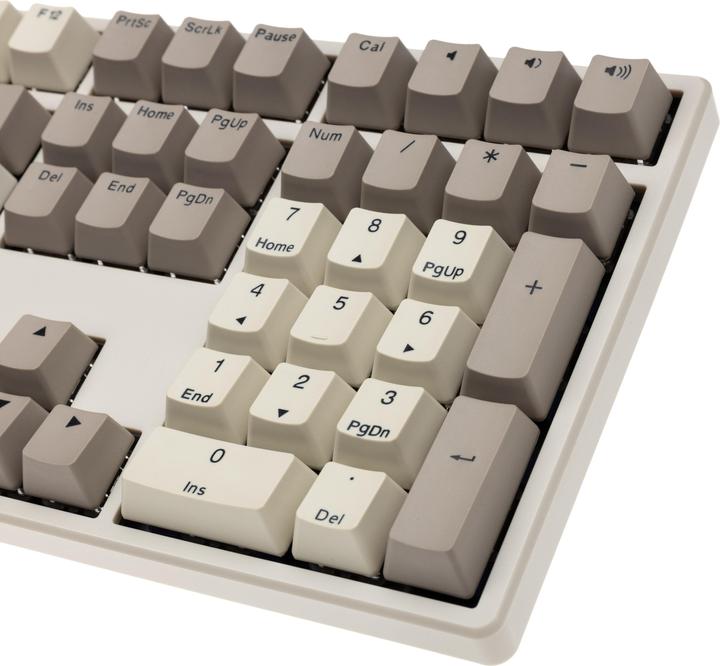 Produktbild Ducky Origin Vintage Gaming Tastatur, Cherry MX-Brown (US) (US, Kabelgebunden)