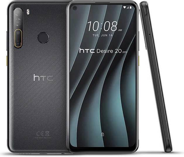 Produktbild HTC Desire 20 Pro (128 GB, Onyx Black, 6.50", Dual SIM, 48 Mpx, 4G)