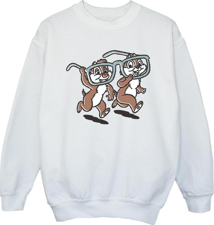 Image du produit Disney - Sweat CHIP 'N DALE GLASSES - Fille (152, 158)