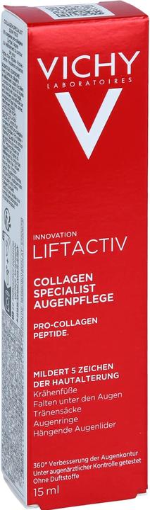Actual product image Vichy Liftactiv Collagen Specialist Eyecare (Crème, 15 ml, Night)