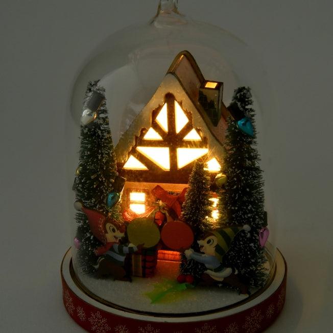 Immagine prodotto Disney Chip & Dale ornamento con luci Natale (1 -parte)