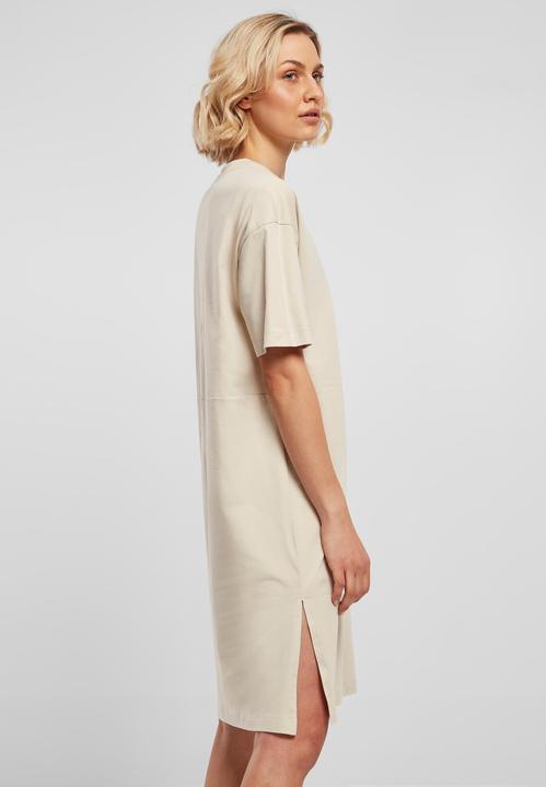 Actual product image Urban Classics Ladies Organic Oversized Slit Tee Dress (M)