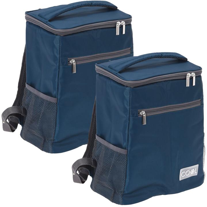Produktbild ProWorld Kühlrucksack, Nylongewebe, wasserabweisend, 10 l, 2er Set (10 l)
