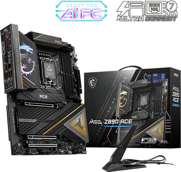 Actual product image MSI MEG Z890 ACE (LGA 1851, Intel Z890, ATX)