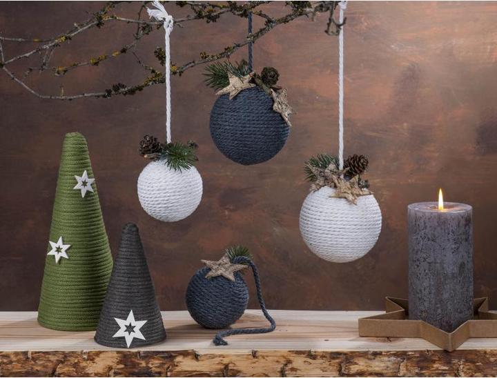 Image du produit Glorex Cordon macramé en laine tissée 3 mm, 250 g, vert olive (85 m)