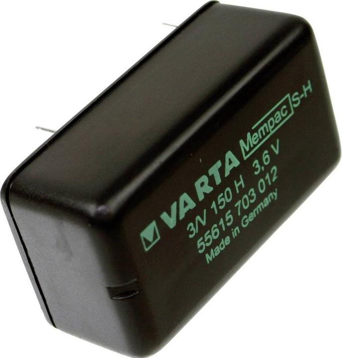 Actual product image Varta Mempac 3/V150H Button cell battery Mempec NiMH 150 mAh 3.6 V 1 pc. (1 pcs., V150H, 150 mAh)