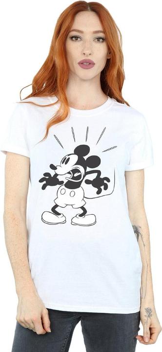 Immagine prodotto Disney Mickey Mouse Scared Maglietta Ampia Donna (3XL)