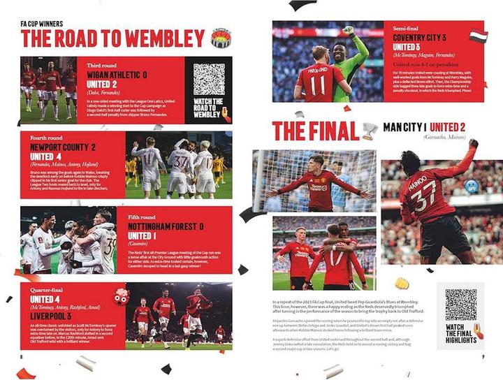 Actual product image Manchester United FC 2025 Annual