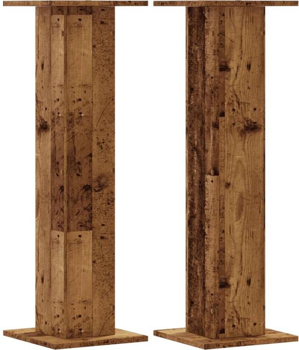 Immagine prodotto VidaXL Supporto per diffusori 2 pezzi -Ottica 30 x 30 x 95 cm (1 coppia, Cavalletto)