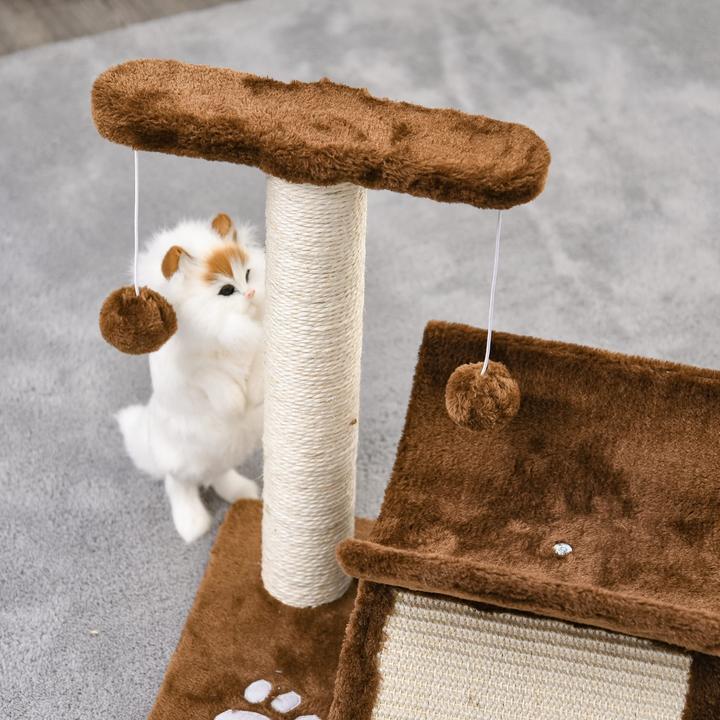 Produktbild Jamb Katzenbaum (43 cm, Braun, Weiss)