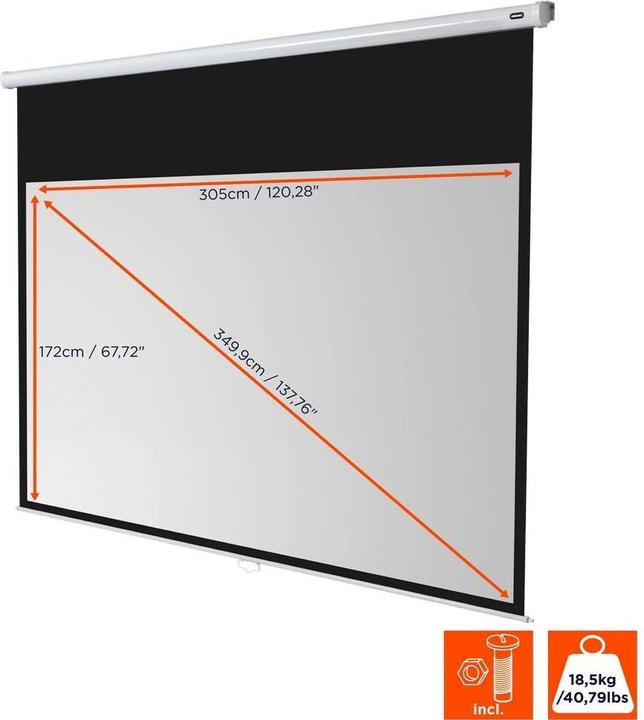 Produktbild Celexon Rollo Economy, Leinwand, 16:9 (137.80", 16:9)