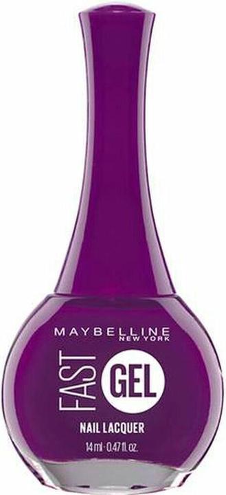Maybelline New York Fast Gel Nagellack (08 Wicked Berry, Farblack)