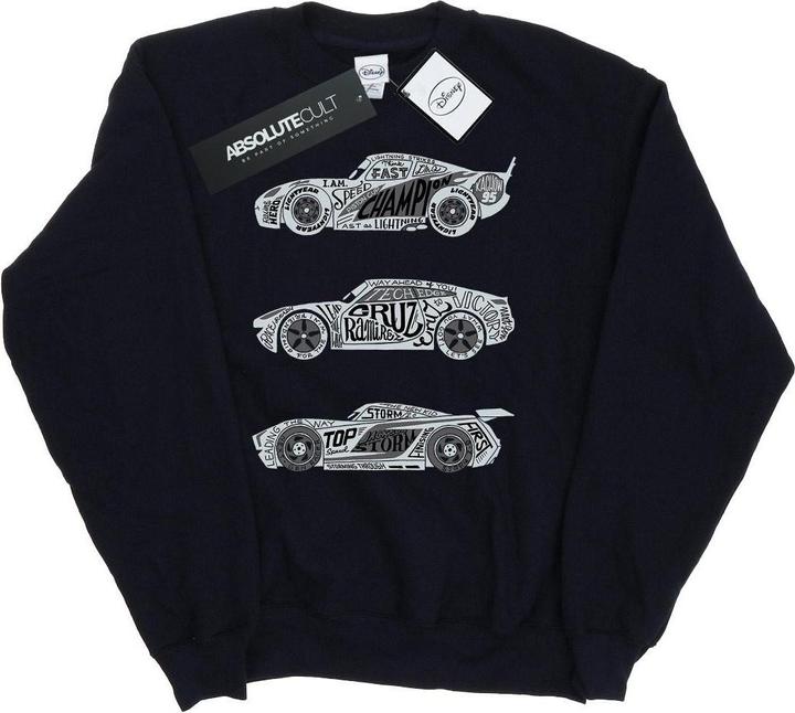 Produktbild Disney Cars Text Racers Sweatshirt (XL)