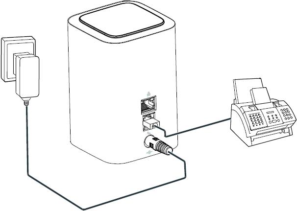 Actual product image Huawei E5180, LTE Cube