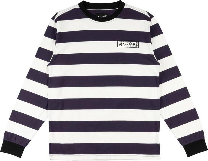 Welcome Thicc Stripe Long Sleeve Knit