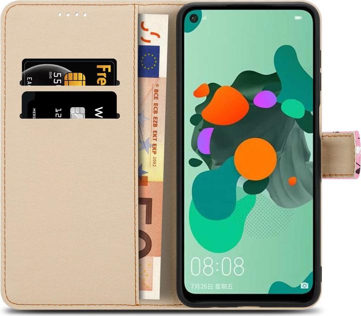 Actual product image Cadorabo Book cover with print (Mate 30 Lite)