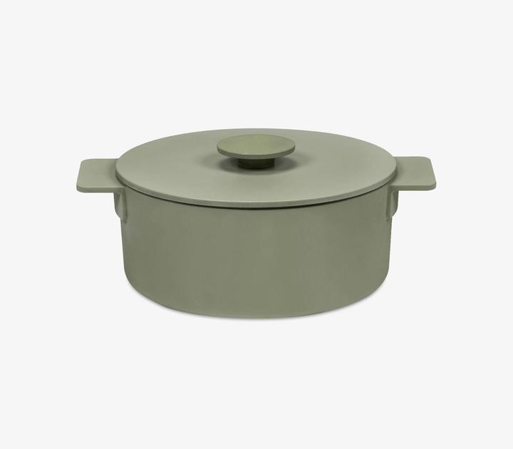 Actual product image Serax SURFACE saucepan lime green (Pot, Enamel)