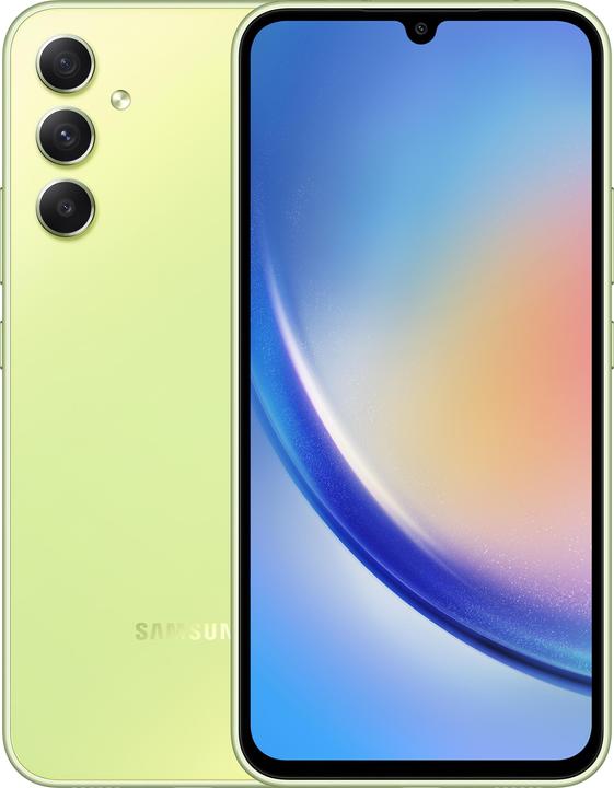 Samsung Galaxy A34 5G (128 GB, Awesome Lime, 6.60", Dual SIM, 48 Mpx, 5G)